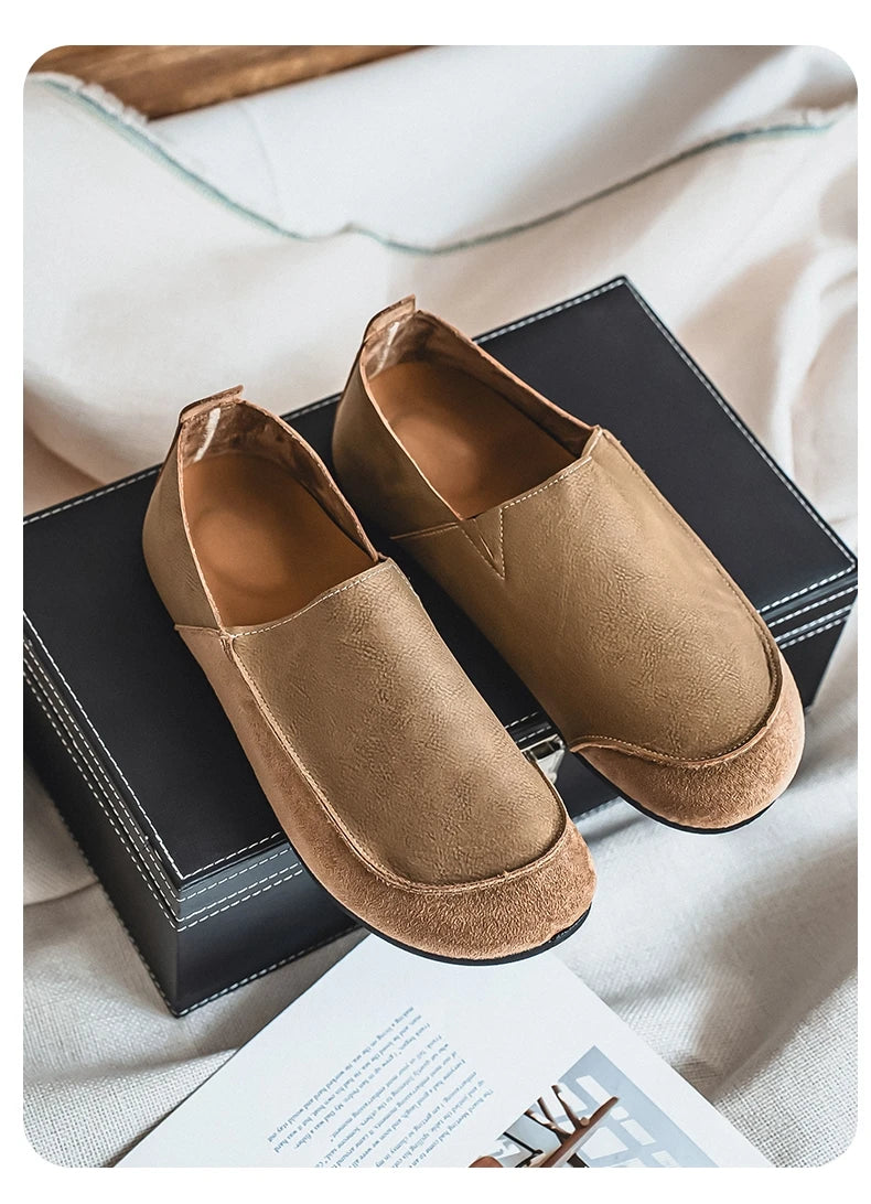 Man Loafers Outdoor Walking Fashion Casual Shoes