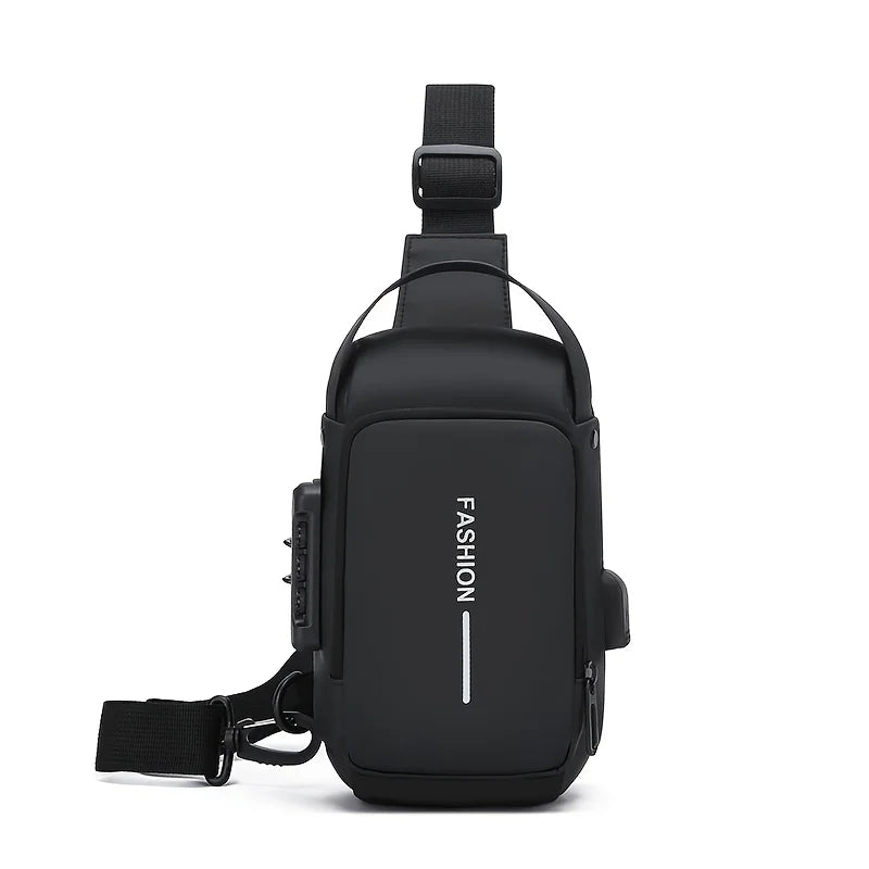 Oxford Fabric Sling Crossbody Chest Bag for Men