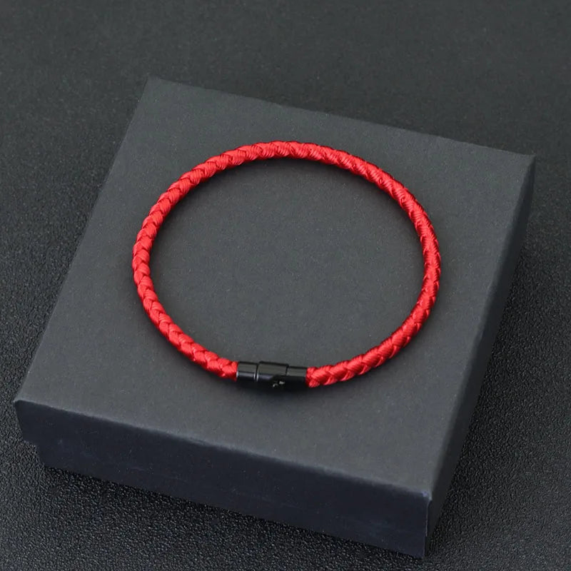 Men Thread Magnetic Lucky Rope Bracelet