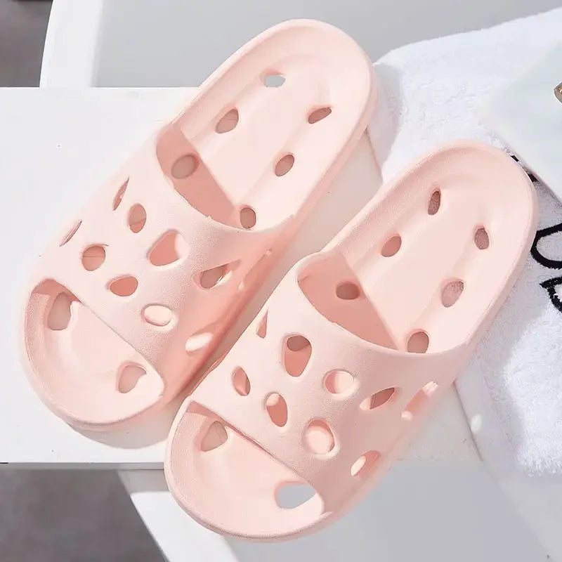 Women Anti Slip Bathroom Slide Slippers