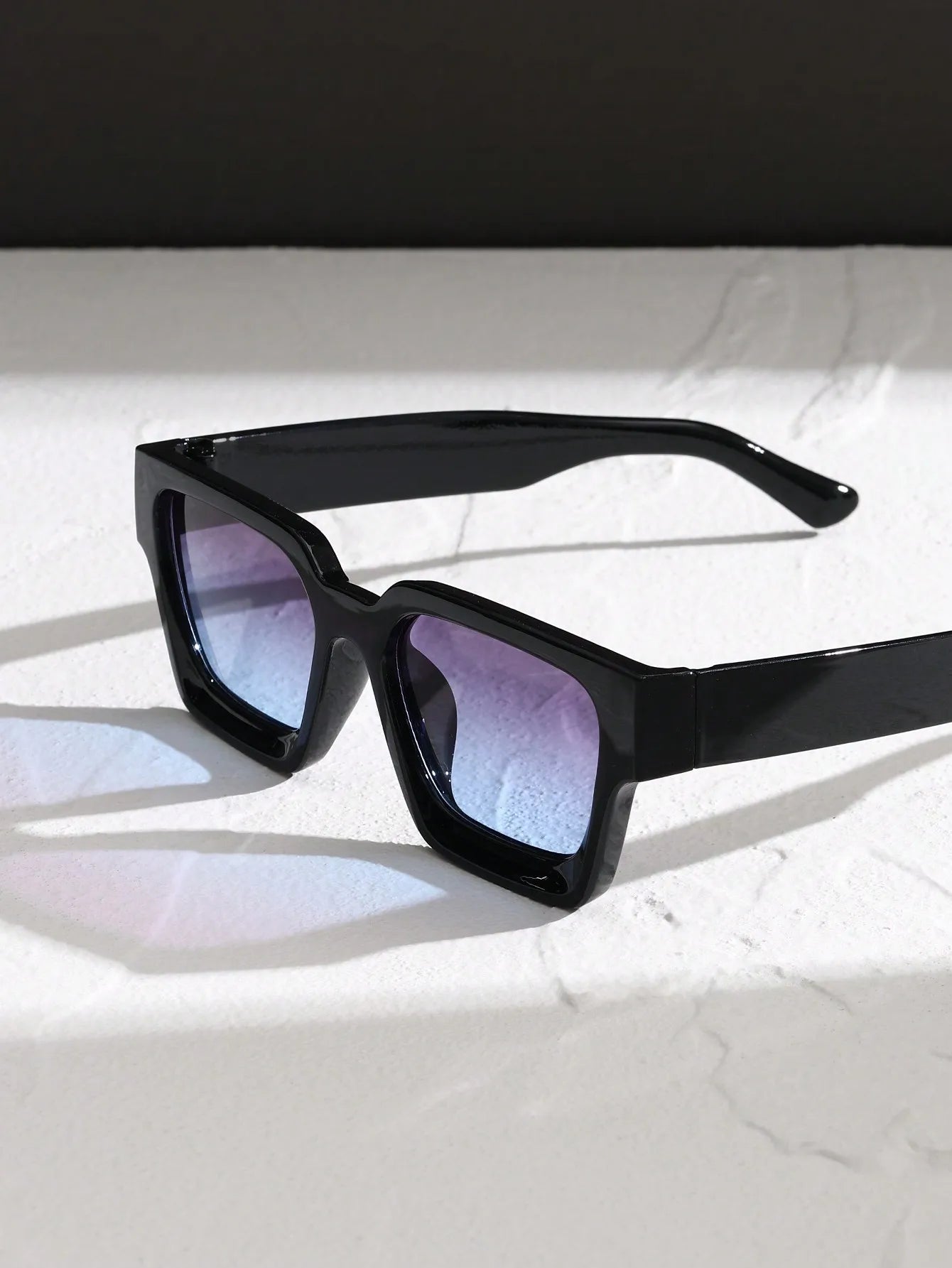 Men Classic Square Frame Fashion Sunglasses Eyewear