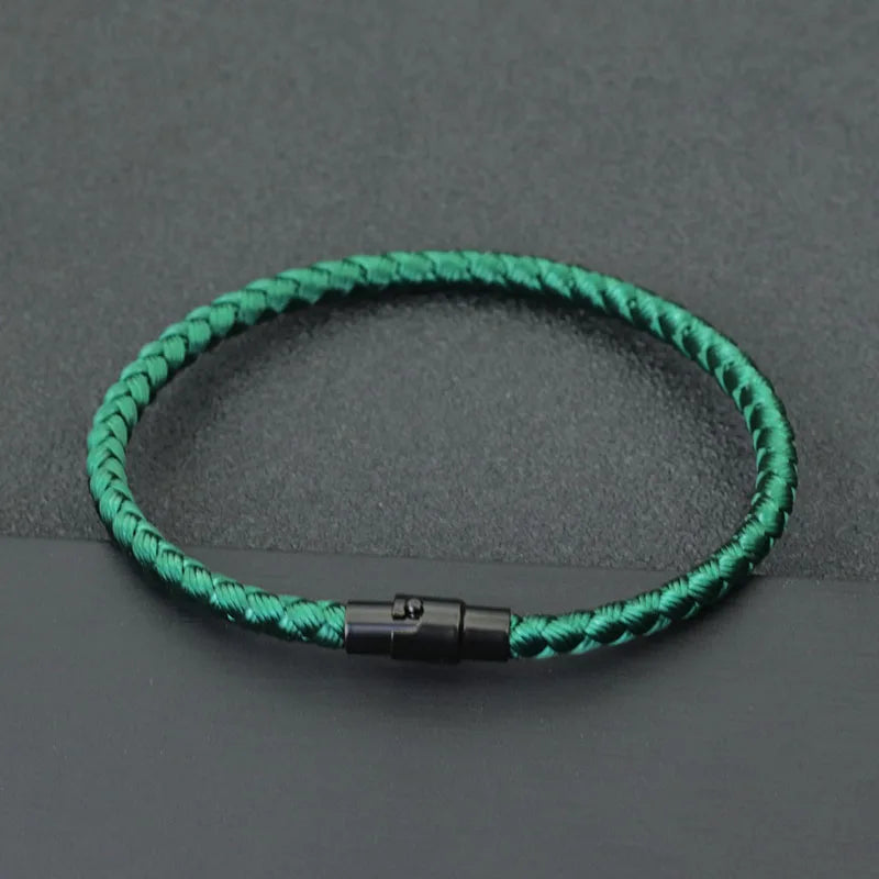 Men Thread Magnetic Lucky Rope Bracelet