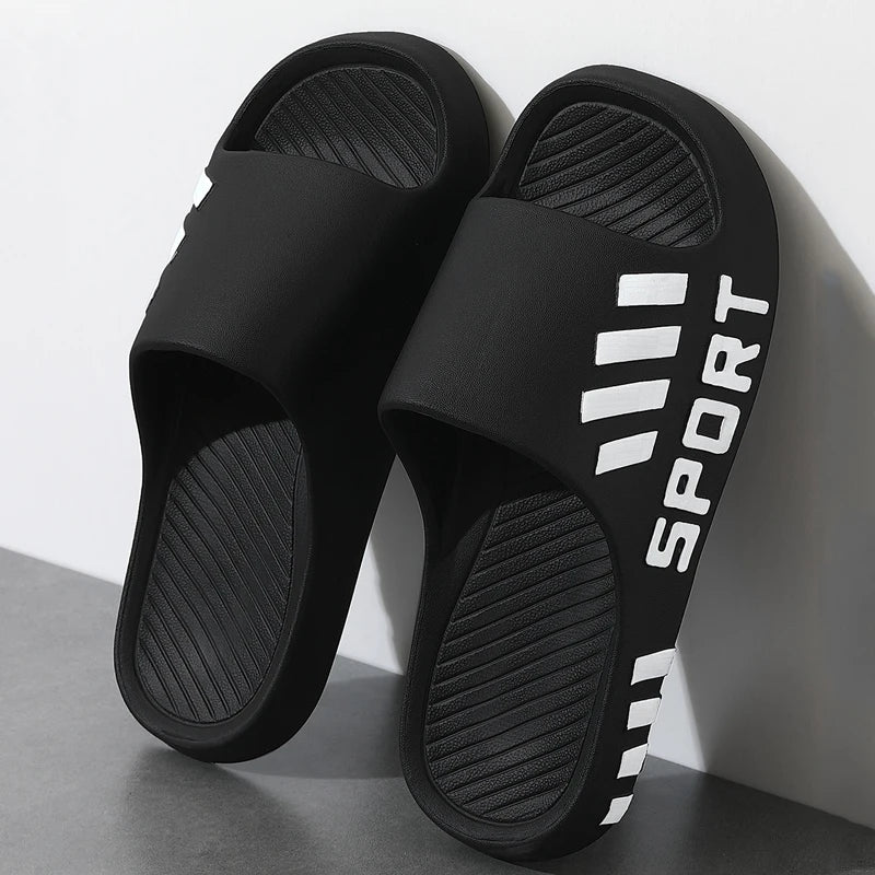 Men Thick Sole Summer Slide Sandals