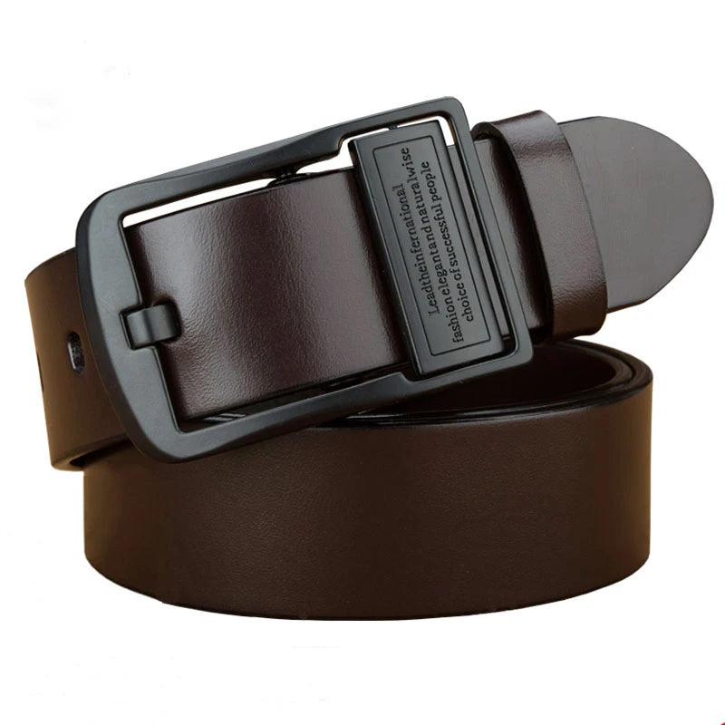Men Fashionable Luxury Leather Belt