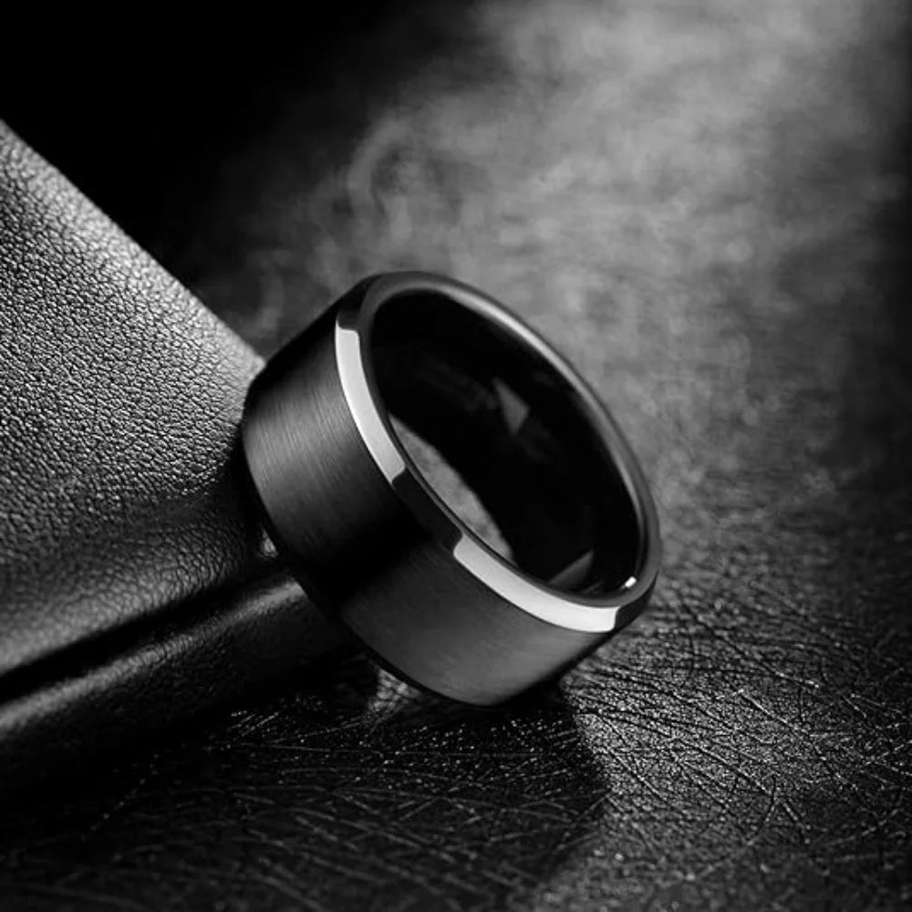 Stainless Steel Simple Band Rings for Men