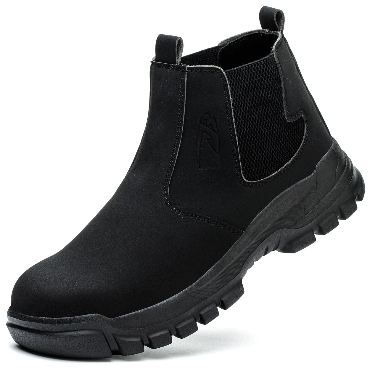 Rotating Button Work Shoes for Men Anti Puncture Protective Boots Sneakers Waterproof Work Safety Shoes Non Slip Steel Toe shoes