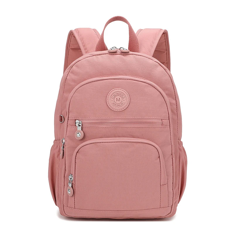 Waterproof Nylon Backpack for Women