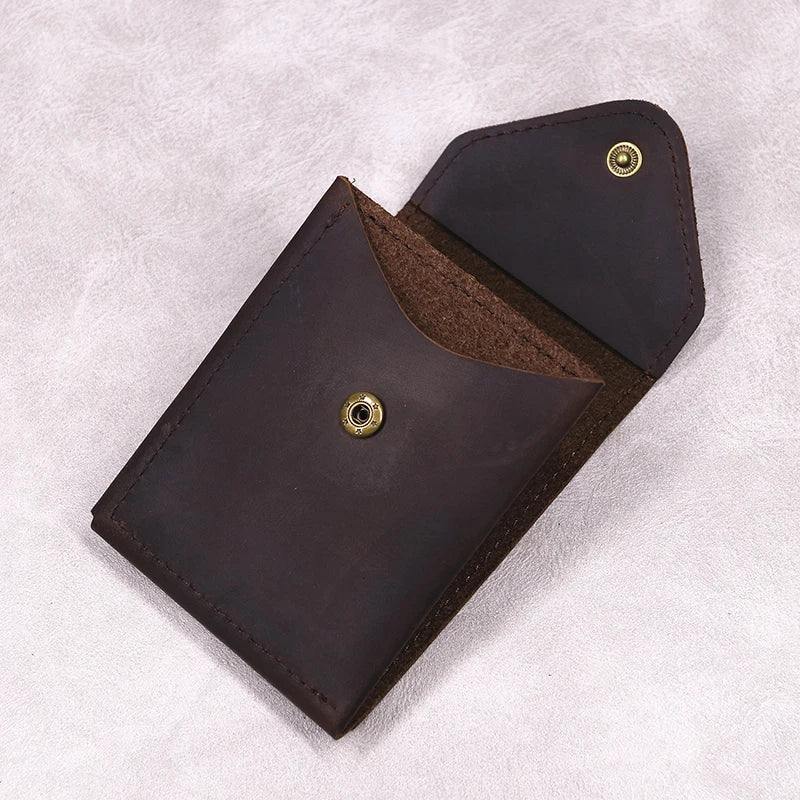 Genuine Slim Minimalist Front Pocket Wallet for Men