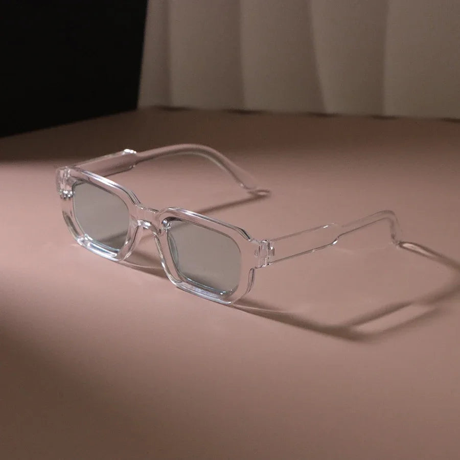 Men Luxury Rectangle Designer Casual Fashion Sunglasses