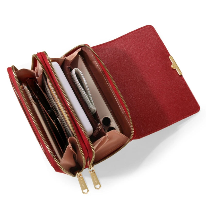 Large Capacity Multi Card Wrist Wallet for Women