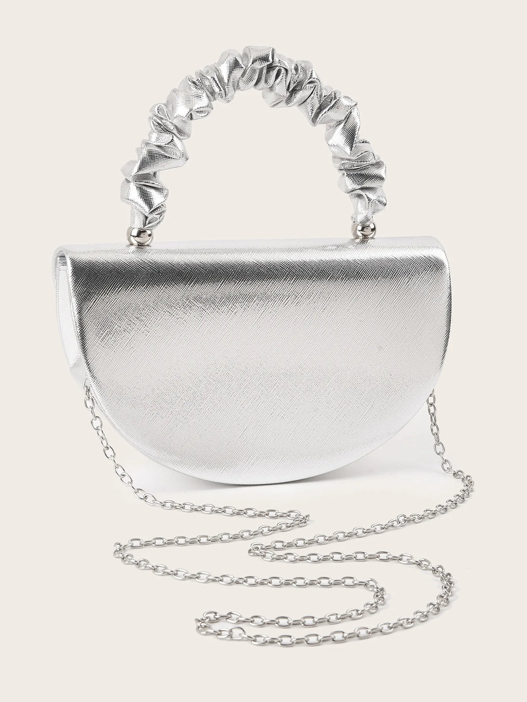 Wrinkled Wrist Bag for Women