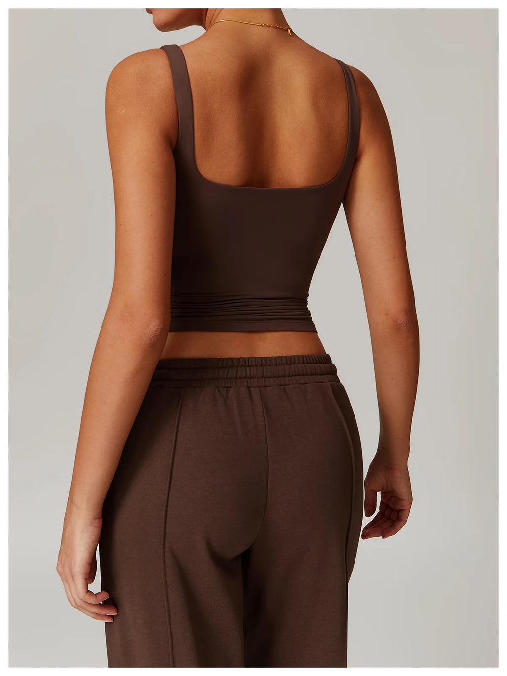Women Quick Dry Yoga Tank Top U Back Fitness Vest