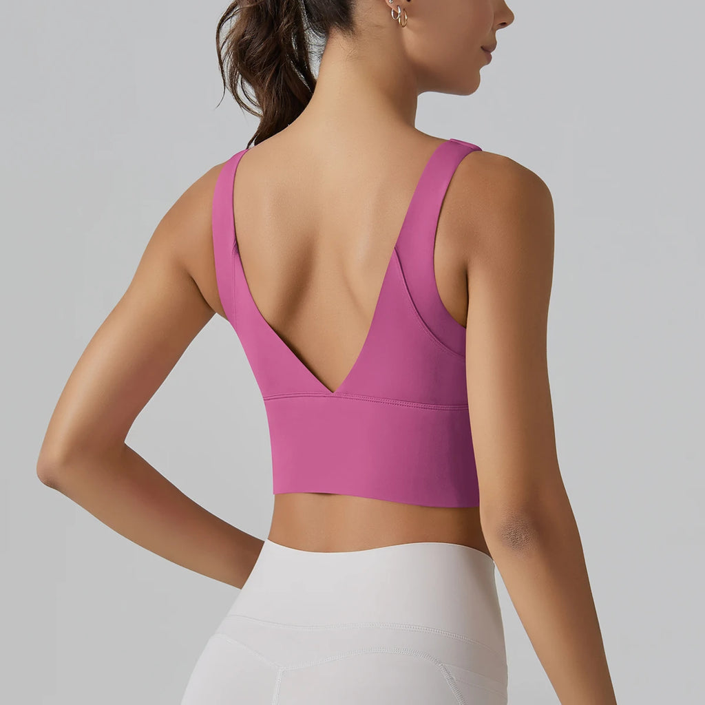 Women Push Up Sports Yoga Tank Top