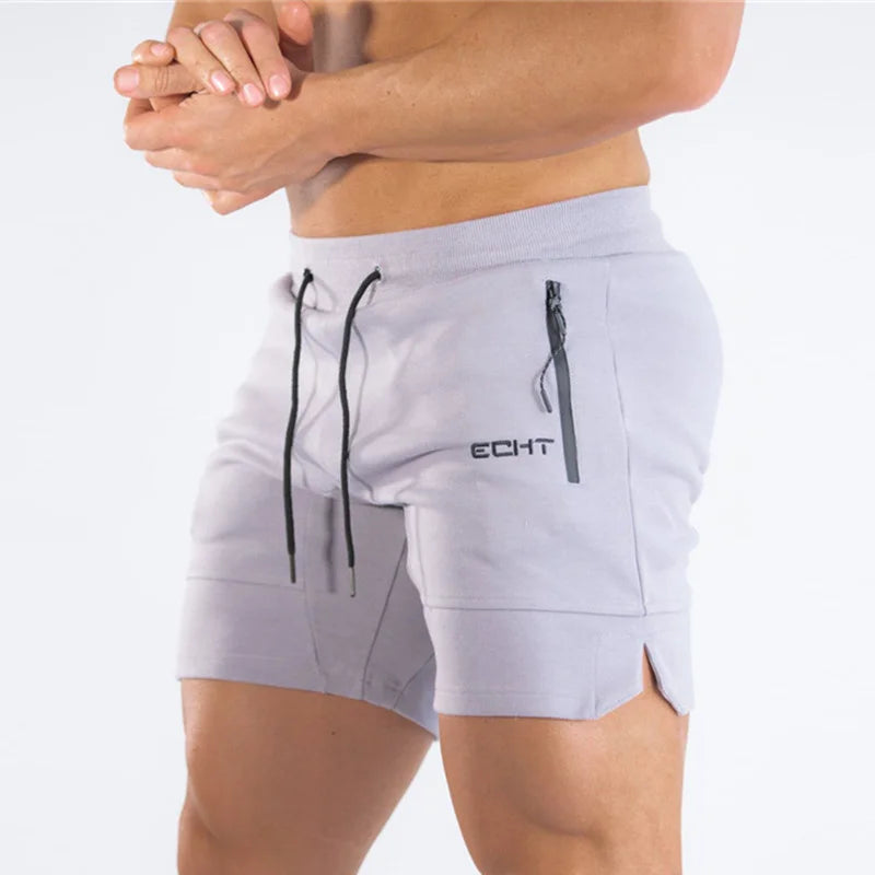 Zip Pocket Gym Running Shorts for Men