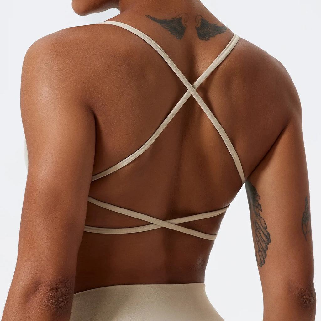 Women Push Up Yoga Sports Bra Gym Fitness Bralette