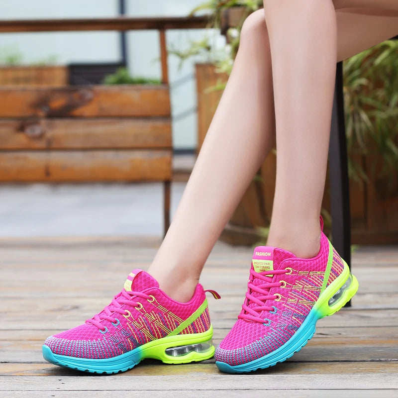 Women Breathable Non Slip Running Sneakers