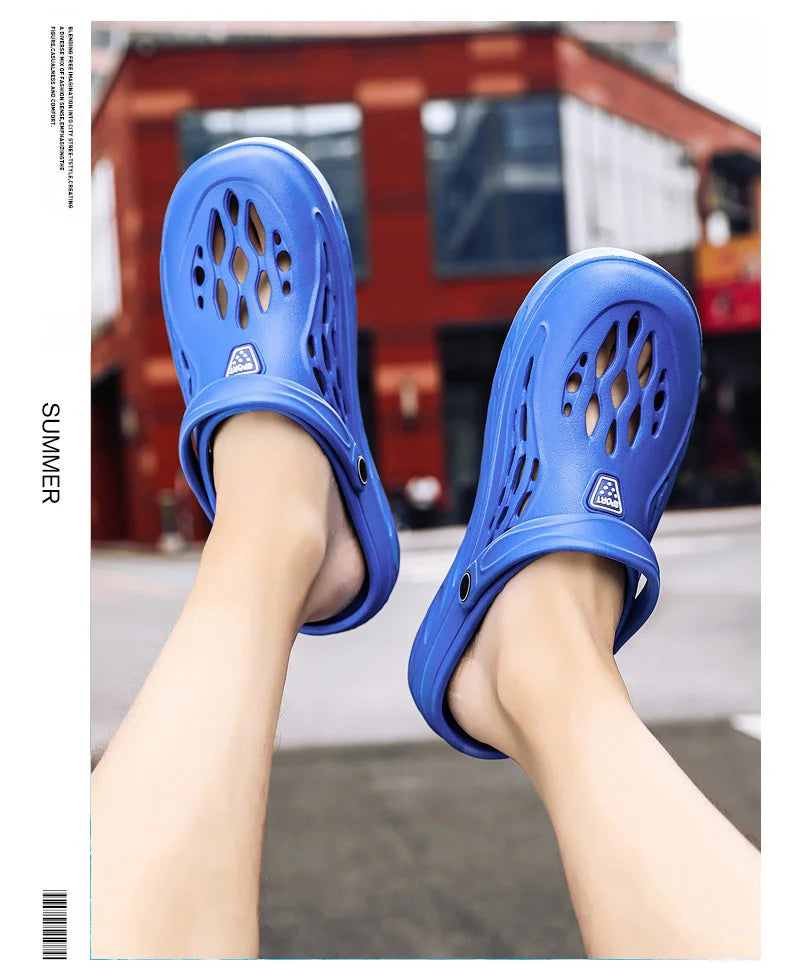 Men EVA Lightweight Garden Clogs Sandals