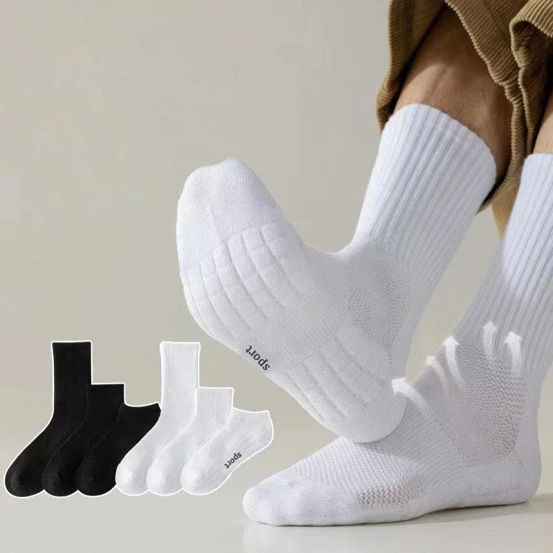 Cushioned Breathable Running Socks for Men