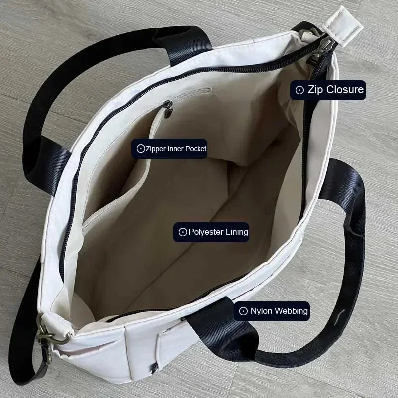 Large Capacity Waterproof Tote Shoulder Bag for Women