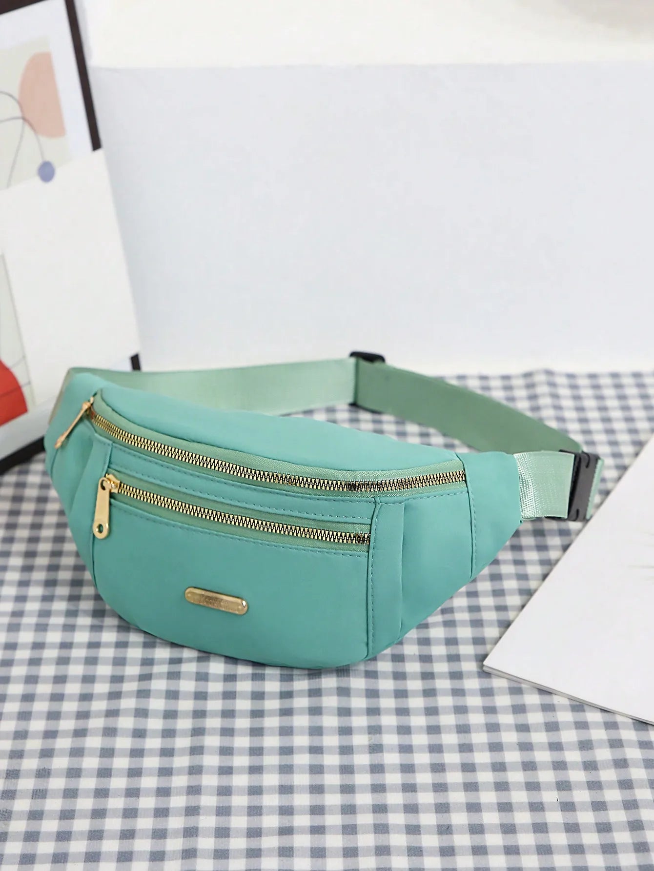 Multi Layer Sports Waist Chest Bag for Women