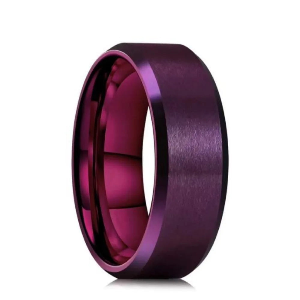 Stainless Steel Simple Band Rings for Men