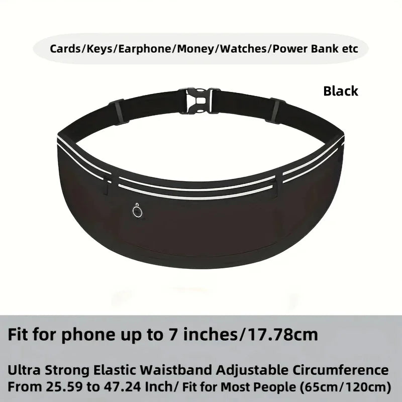 Outdoor Sports Waterproof Waist Belt Fanny Pack for Men