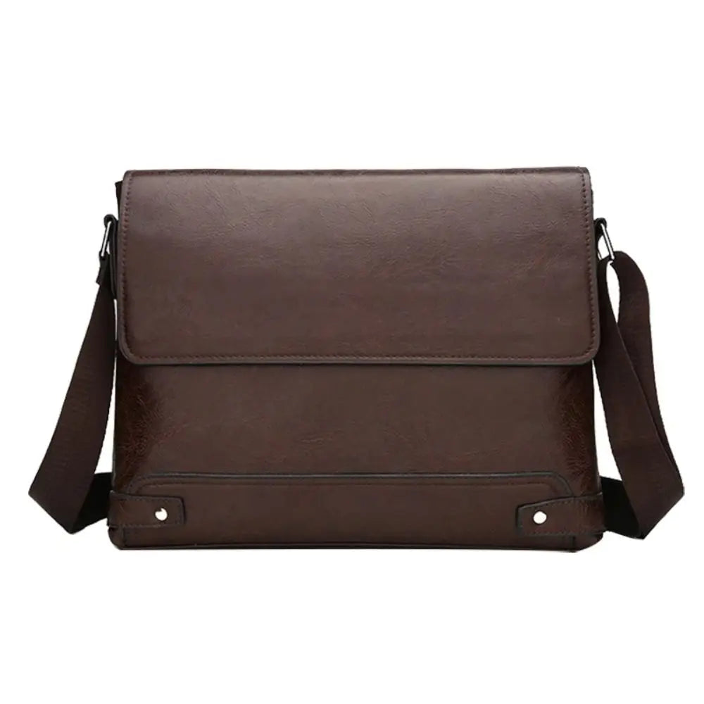 PU Leather Executive Business Briefcase Tote Bag for Men