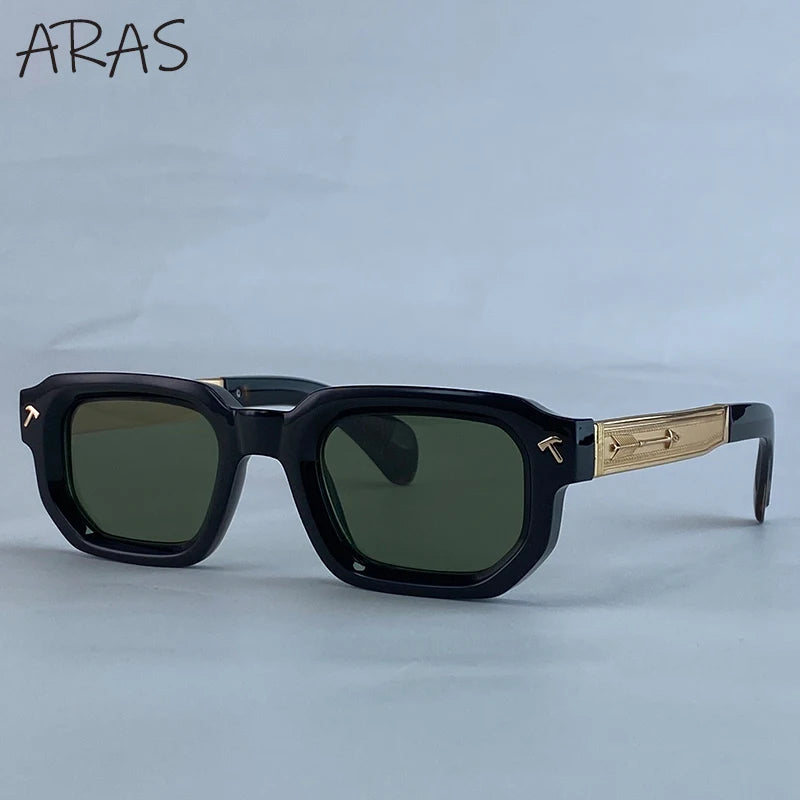 Men Polarized Square Vintage UV400 Driving Sunglasses