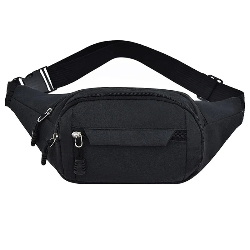 Large Capacity Wear Resistant Waist Belt Bag for Men