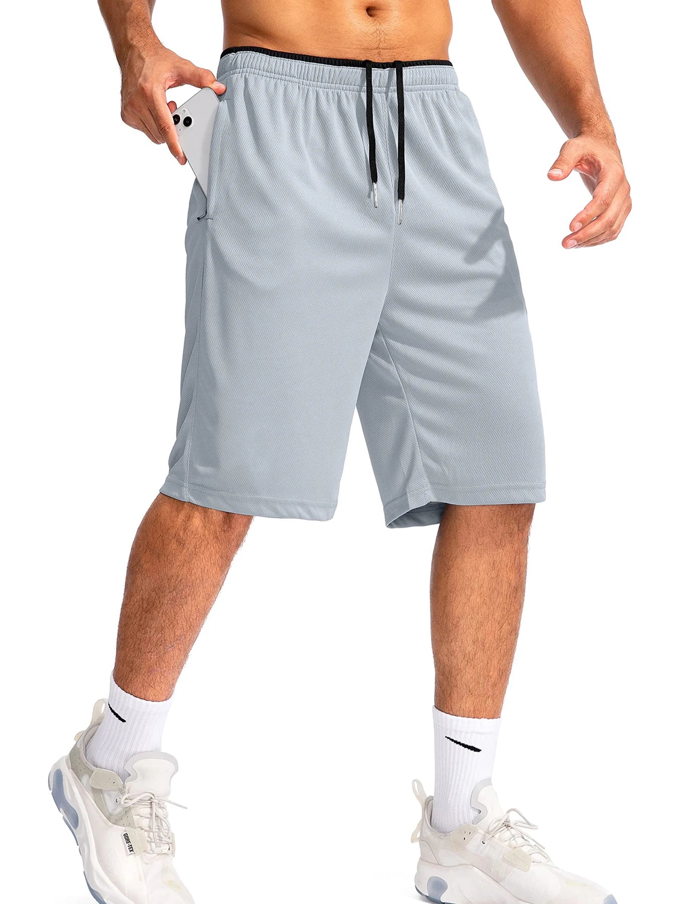 Men Sports Running Basketball Gym Shorts