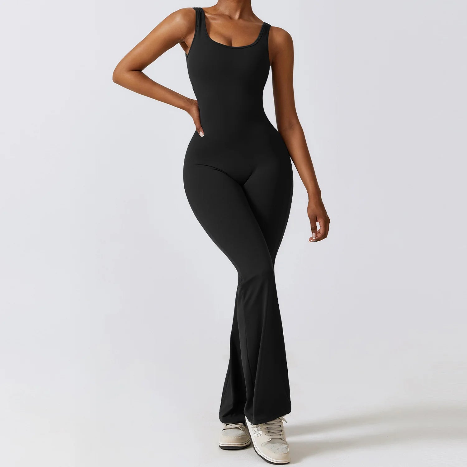 Women Yoga Set Push Up Fitness Romper