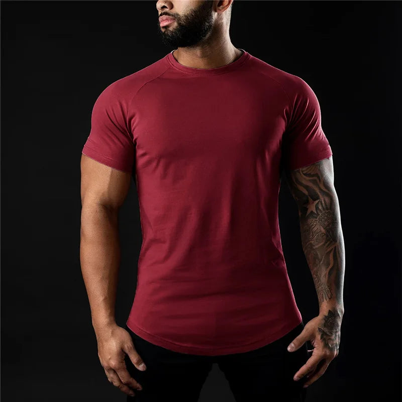 Men High Quality Cotton Summer T-shirt