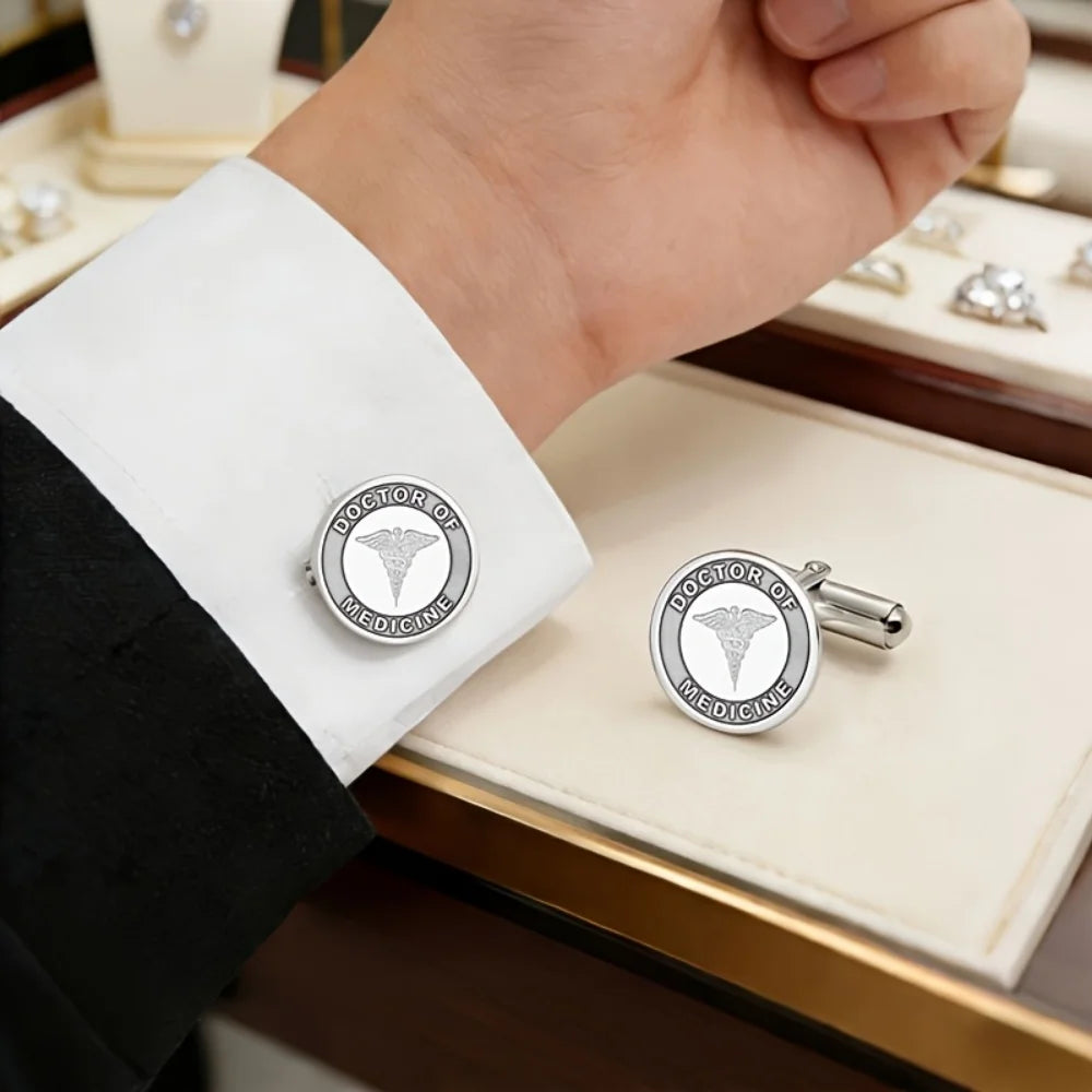 Men Stainless Steel Cufflinks