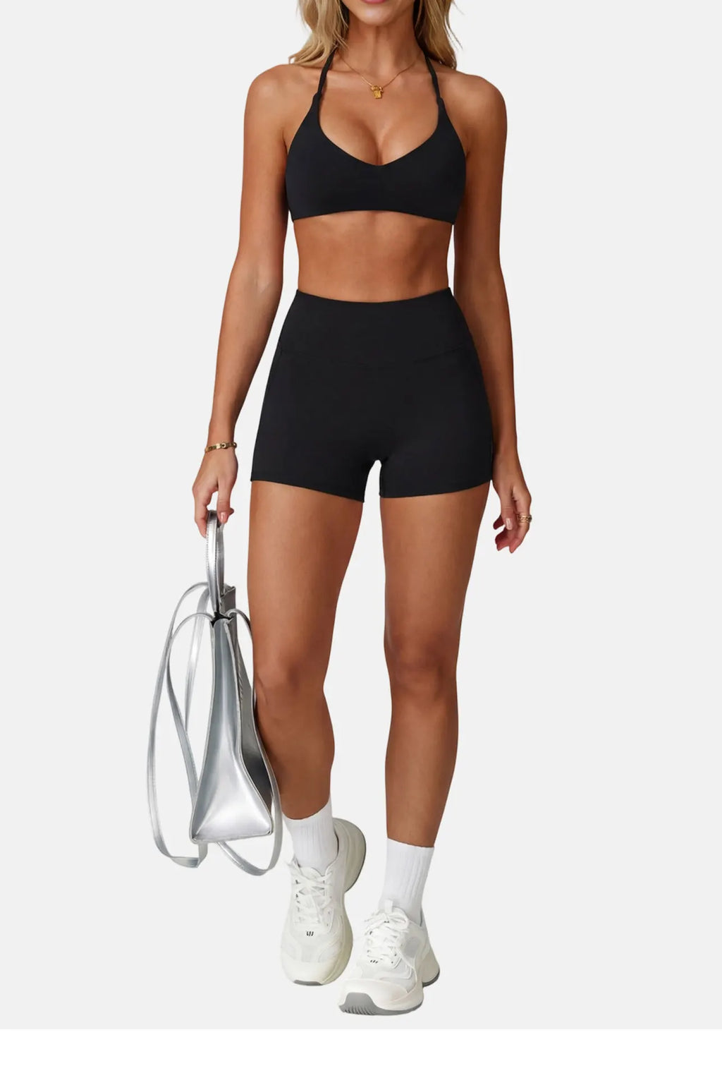 Women High Support Cross Back Push Up Sports Bra