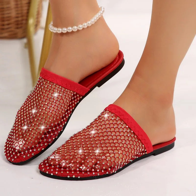 Women Summer New Round Head Slippers