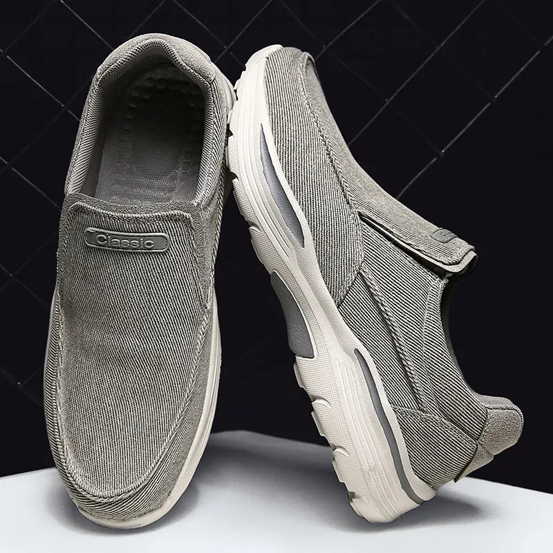 Men Lightweight Canvas Casual Sports Loafers