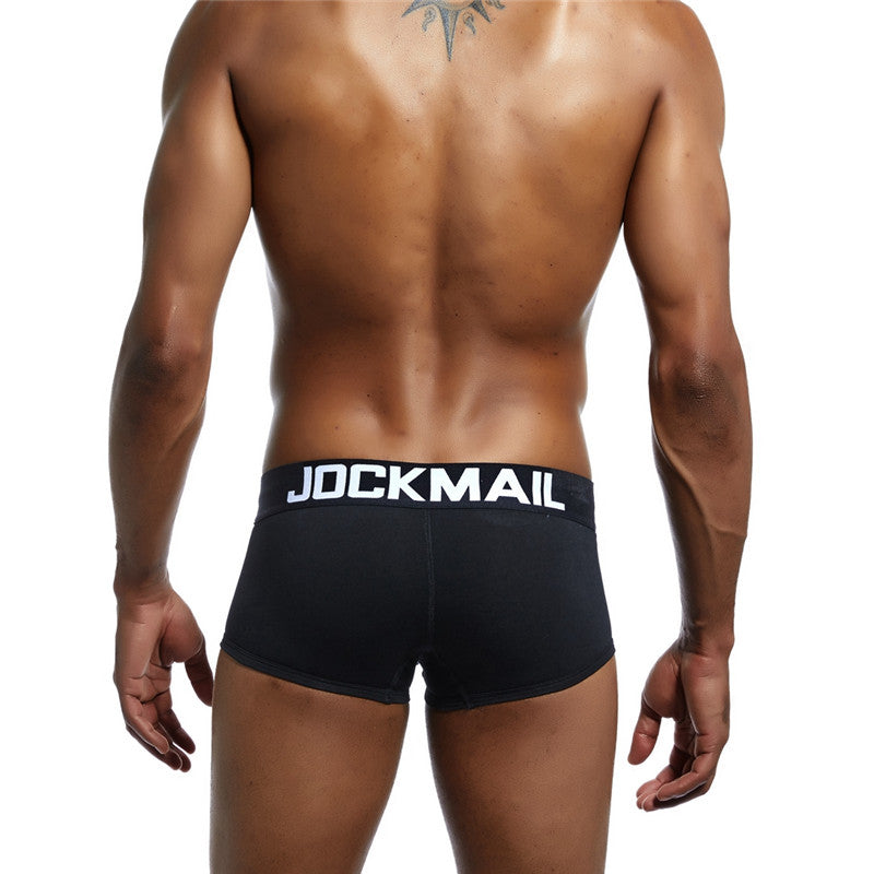 Cotton Breathable Boxer Briefs for Men
