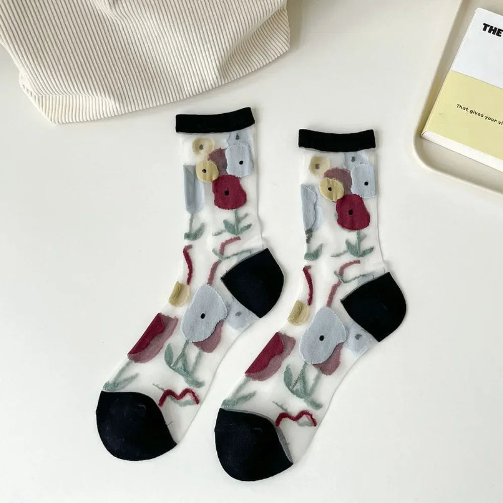 Breathable Summer Fashion Socks for Women