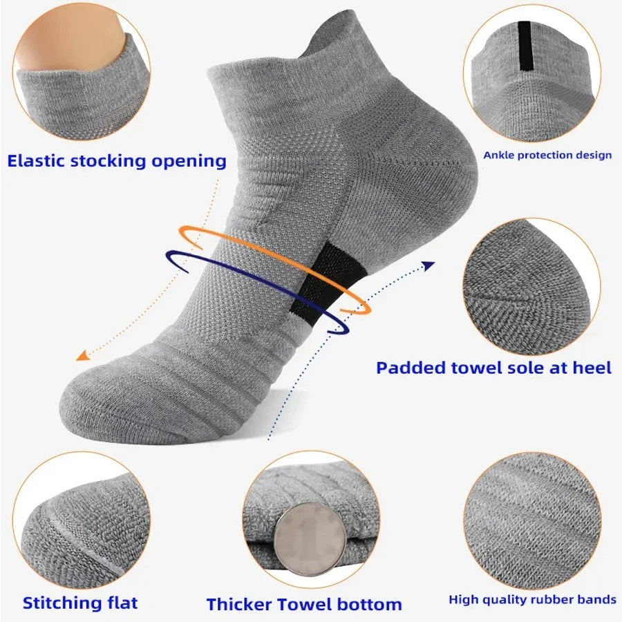 Anti Slip Cotton Socks for Men