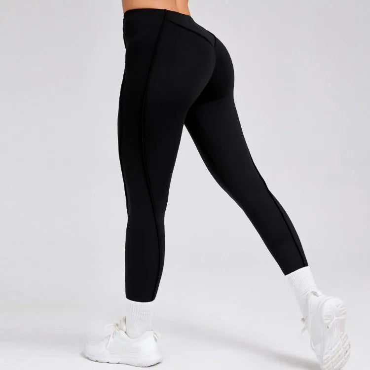 Women High Waist Butt Lifting Yoga Leggings Fitness Workout Pants