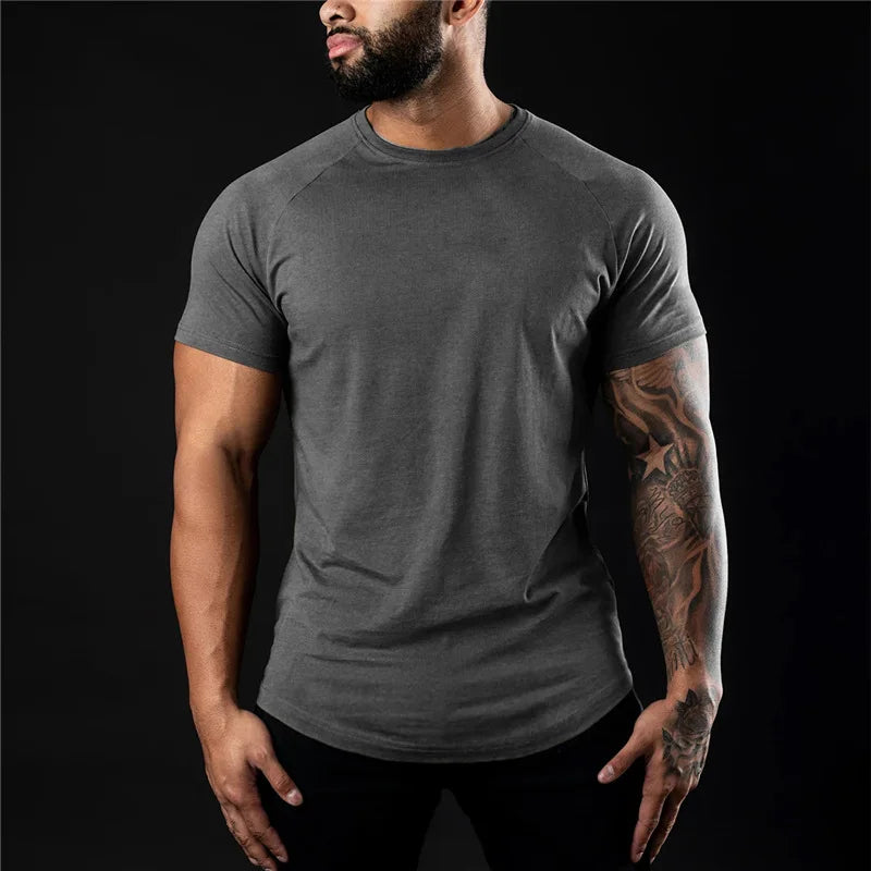 Men High Quality Cotton Summer T-shirt