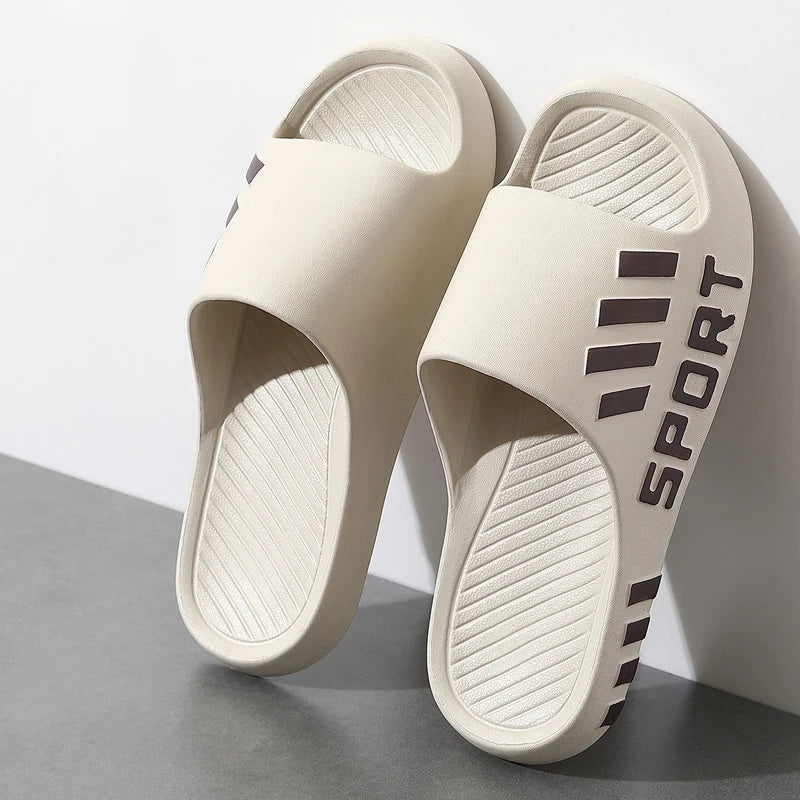 Men Thick Sole Summer Slide Sandals