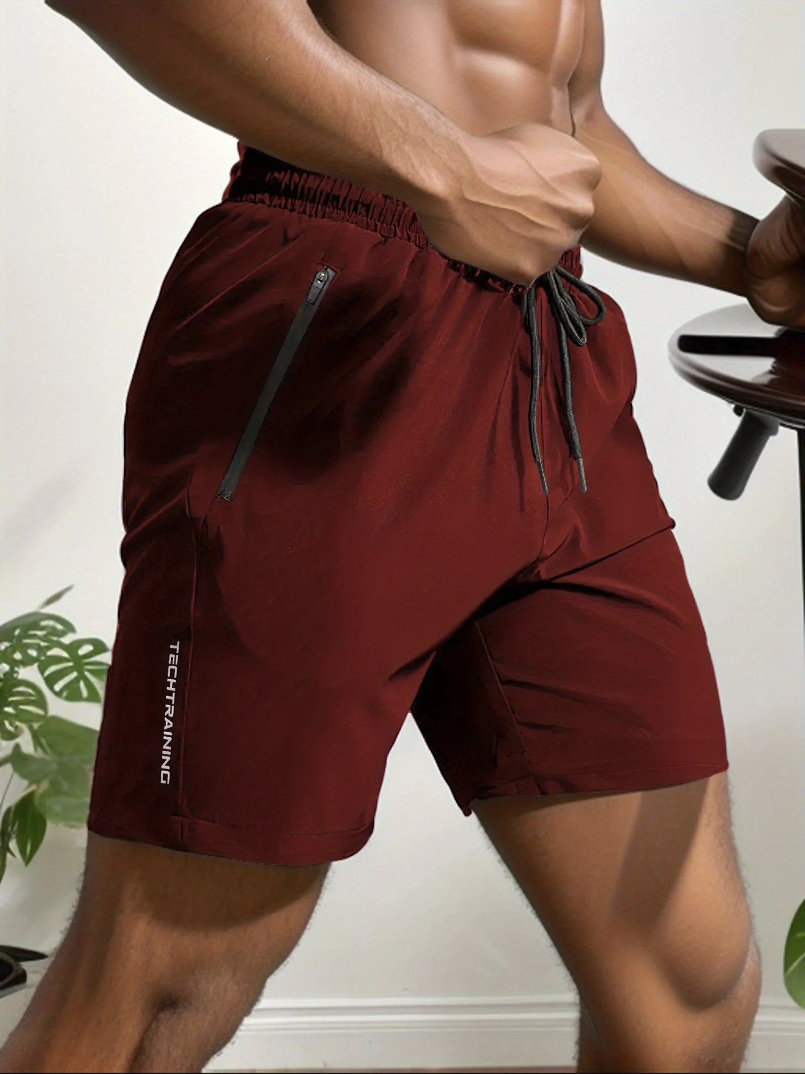 Men Quick Dry Gym Running Sports Shorts