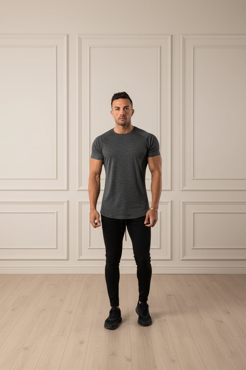 Men Slim Fit Cotton T Shirt