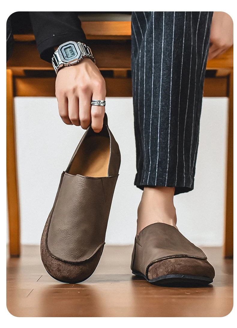 Man Loafers Outdoor Walking Fashion Casual Shoes