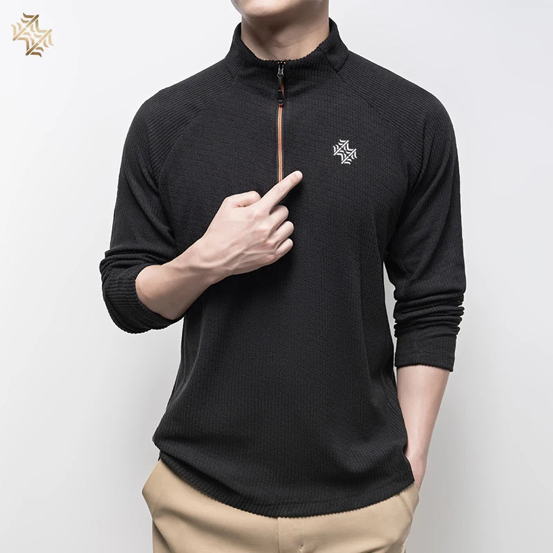 Men Long Sleeve Running Fitness Sweatshirt