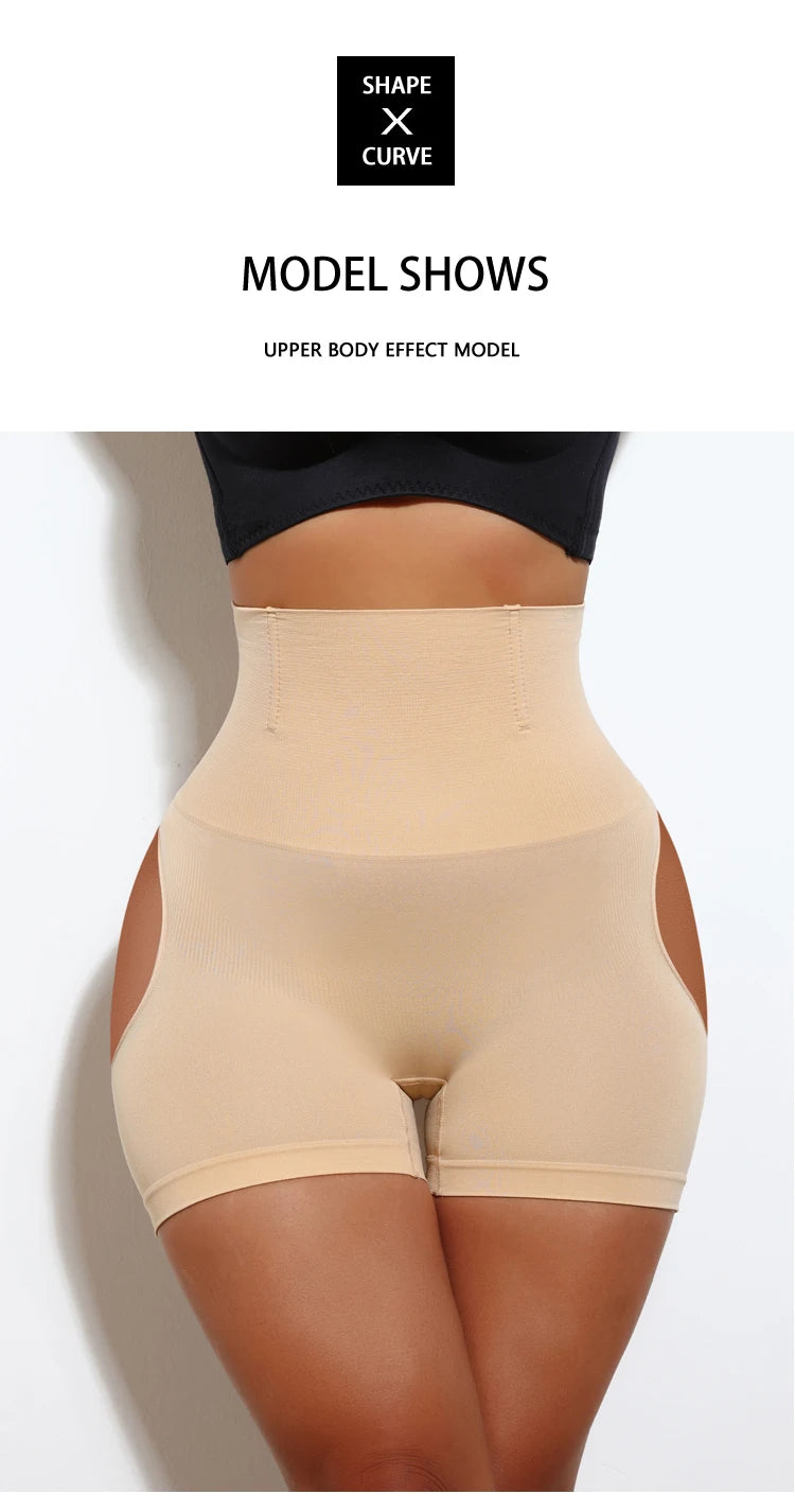 High Waist Butt Lifter Shapewear Shorts for Women