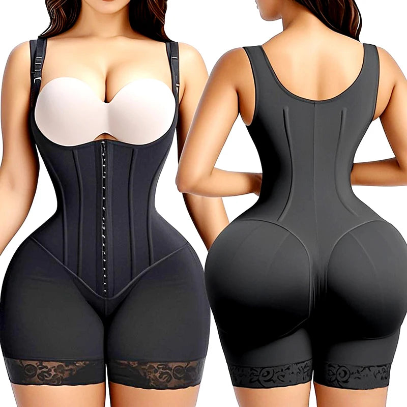 Tummy Control Butt Lifter Shapewear Bodysuit for Women