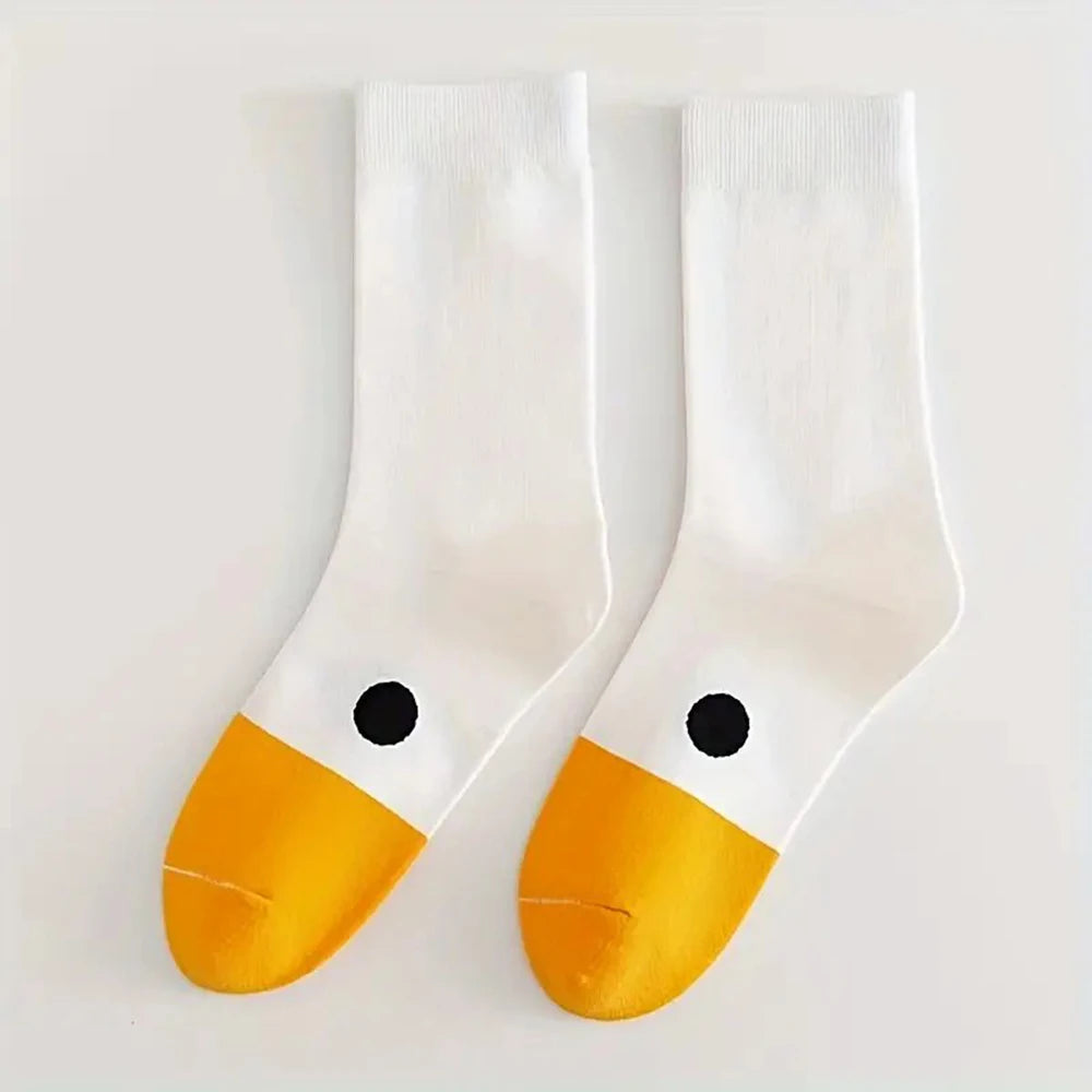 Cartoon Cute Breathable Casual Socks for Women