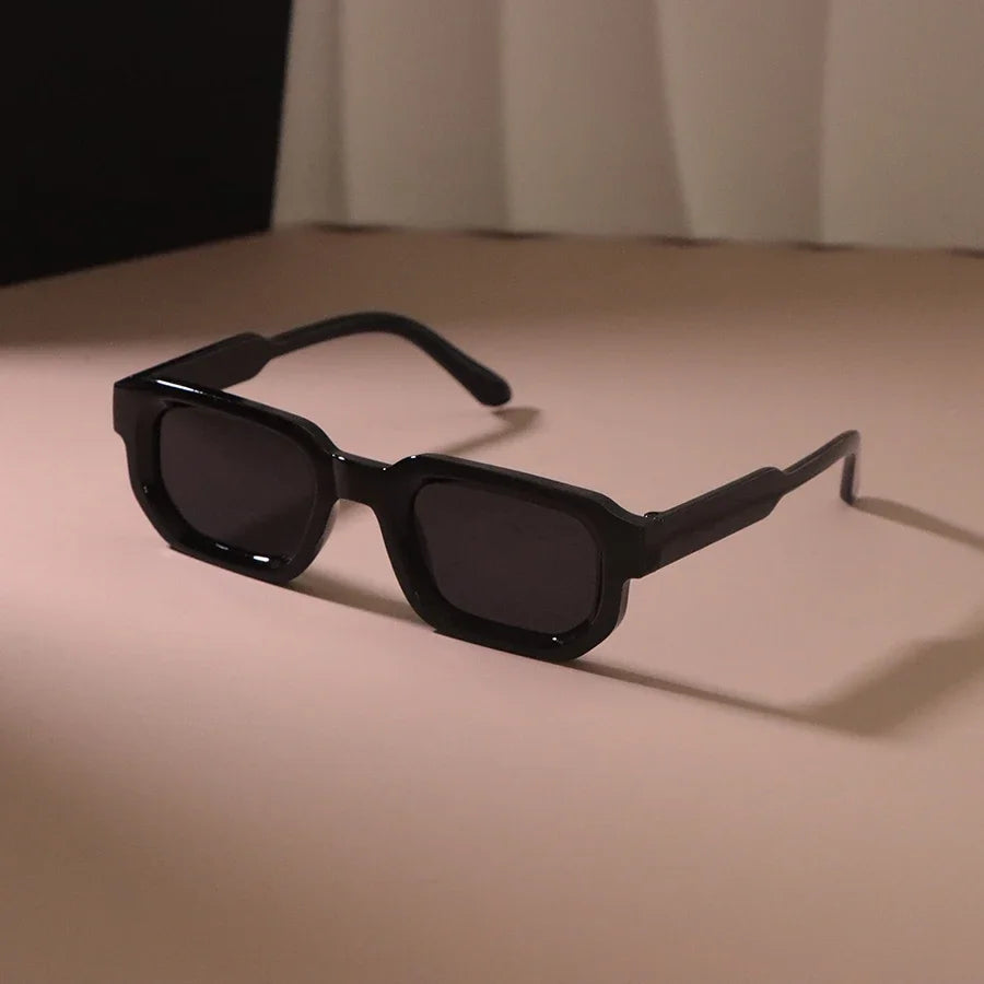 Men Luxury Rectangle Designer Casual Fashion Sunglasses